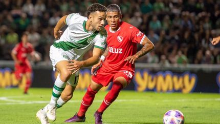 Banfield fue más con 10 hombres, pero no pudo con Independiente