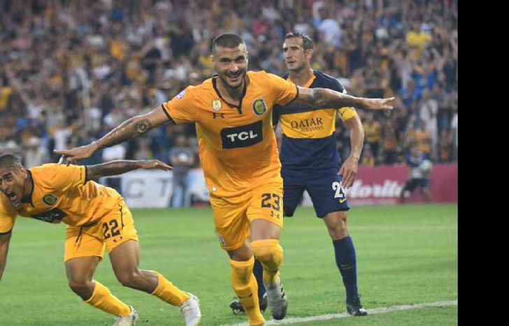 En Rosario Central marcó tres goles en 20 partidos.