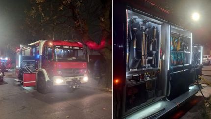 Los bomberos pudieron controlar la situación.