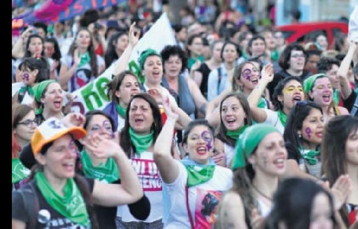 las organizadoras del evento aseguraron que en la marcha de cierre se espera el pogo feminista más grande de la historia.