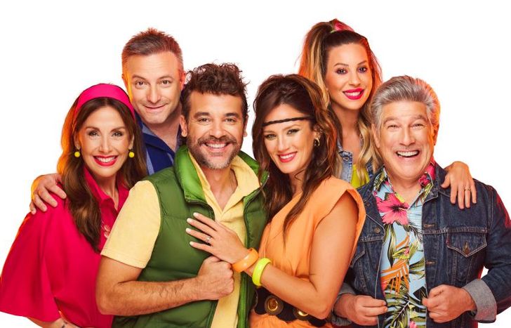 Pedro, Paula y elenco.