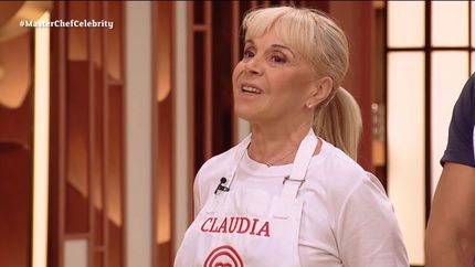 Claudia Villafañe, en MasterChef Celebrity.&nbsp;