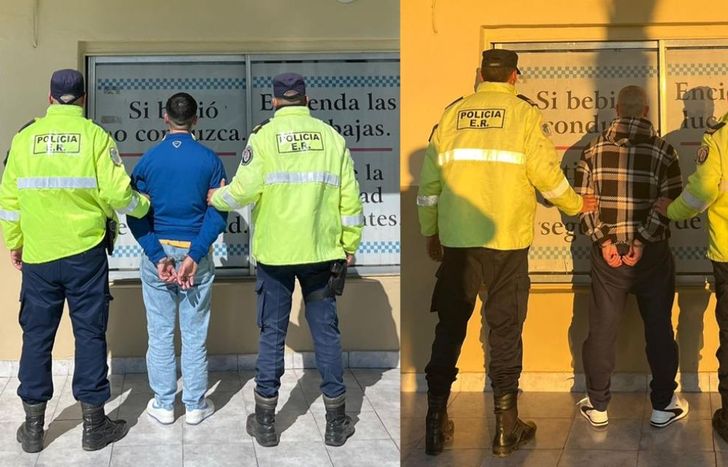 Los hermanos detenidos.