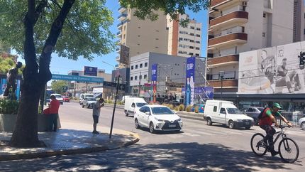 El escenario para los Reyes Magos, frente a la Plaza Grigera. El escenario para los Reyes Magos, frente a la Plaza Grigera.
