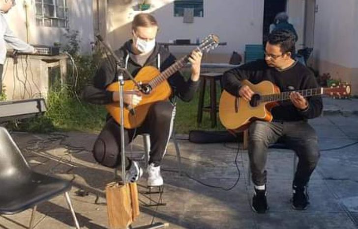 Los músicos se presentarán este viernes en la Plaza Colón.