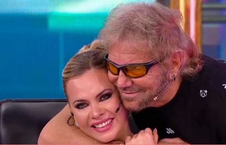 Alejandra Maglietti con Beto Casella.&nbsp;