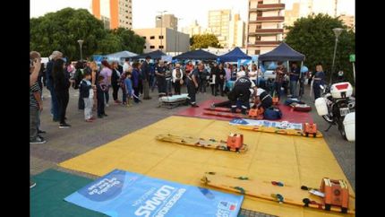 se realizo la expo salud en la plaza grigera se realizo la expo salud en la plaza grigera