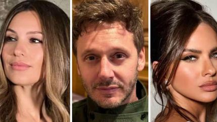 Pampita, Benjamín Vicuña y la China Suárez.