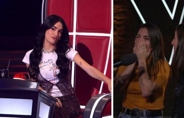 Lali Espósito y su cruce en La Voz Argentina.