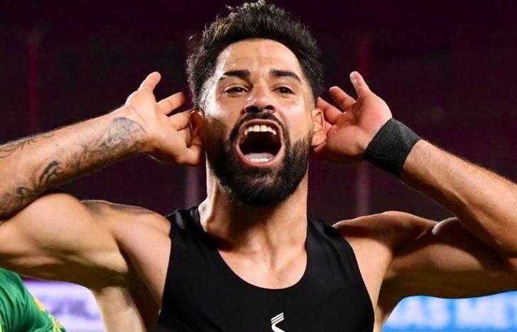 El 9 anotó un gol agónico ante Lanús.