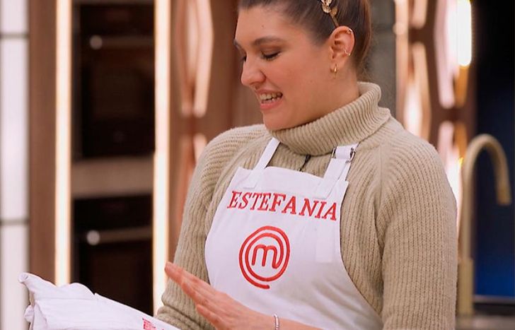 Estefanía, en la final de MasterChef.