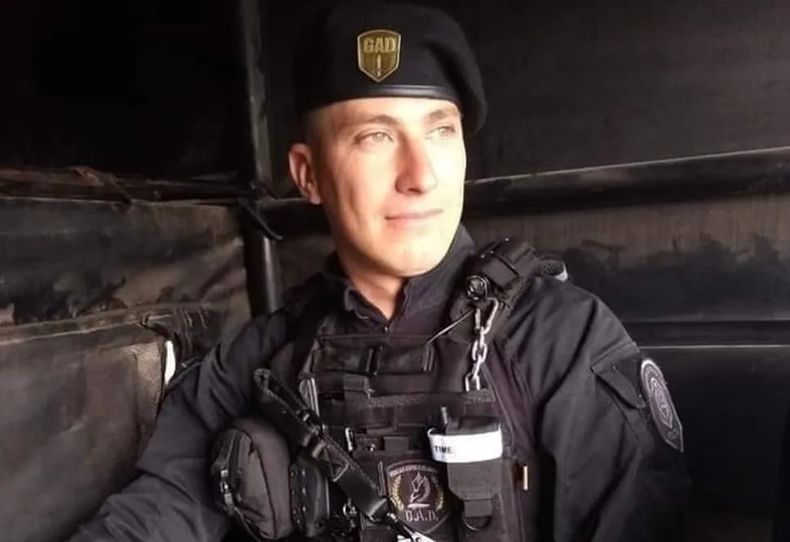 Daniel Antonio David, el polic&iacute;a que le dispar&oacute; a Ignacio Seijas.