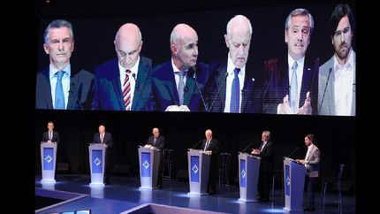 con un tono solido, fernandez le saco una luz de ventaja a macri en el debate
