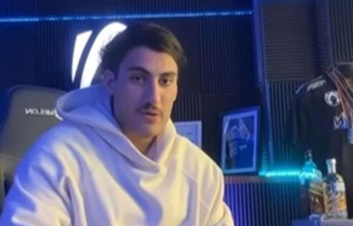 Habló tras el video.