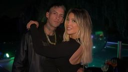 Wanda Nara y L-Gante.