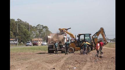 mejoran el corredor verde de la ruta 58 en canning