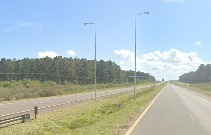 El lugar donde ocurrió el accidente.