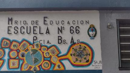 El mural ya está listo y a la vista de todos en la escuela. El mural ya está listo y a la vista de todos en la escuela.