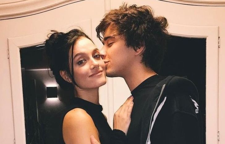 Orina Sabatini y Julián Serrano, en otros tiempos.