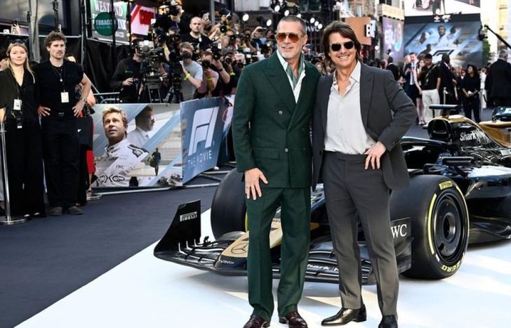 Brad Pitt y Tom Cruise.