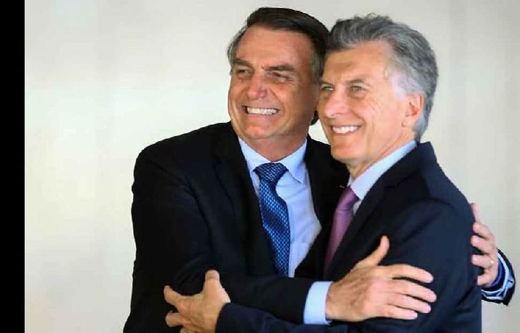 Bolsonaro y Macri se reunirán en la Casa Rosada.