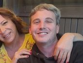 Lizy Tagliani y su esposo.&nbsp;