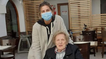 Iginia y Marina. Juntas comparten a la familia y el trabajo.