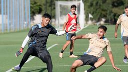 Facundo Ortellado, arquero de Banfield en la Sub-17.