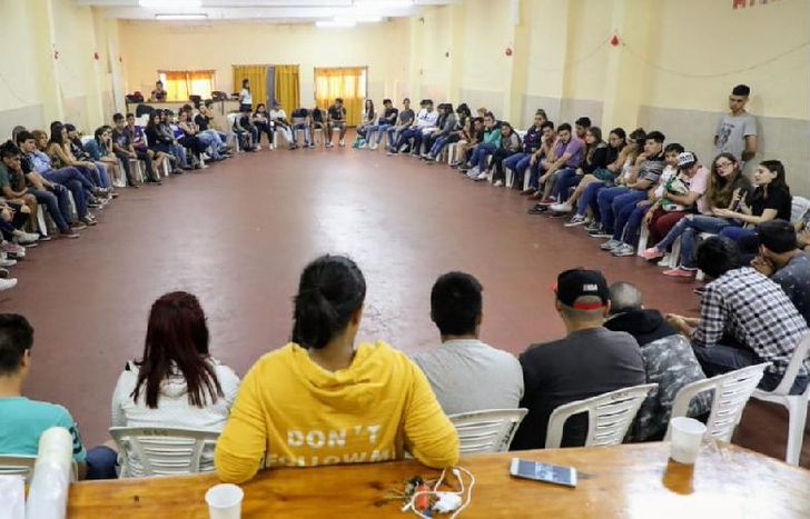 Hubo una asamblea general.