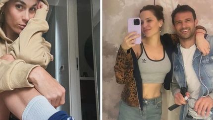 A dos meses de la separación de la conductora blanqueó romance con la modelo.