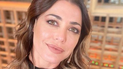 pamela david mostro un adelanto de su nuevo programa de juegos
