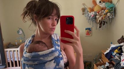 cande vetrano revelo su insolito truco para dormir a su bebe