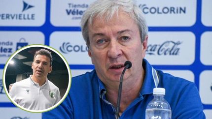 Fabián Berlanga, presidente de Vélez, habló sobre el interés por Ariel Broggi.