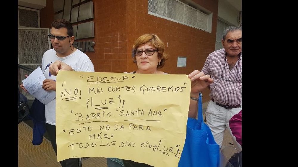 San Vicente: reestablecieron el suministro eléctrico