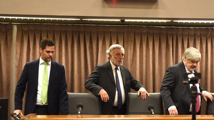 Diario La Unión | Los jueces Santiago Márquez, Daniel Mazzini y Gustavo Ramilo.