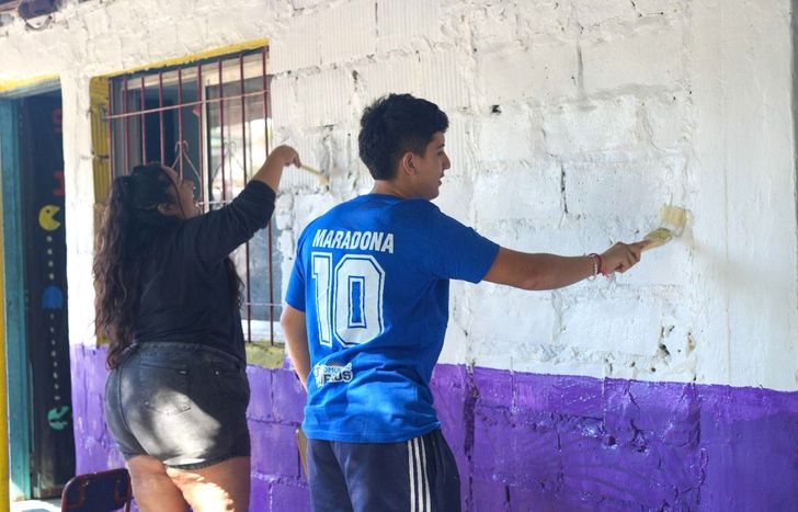 Con estas jornadas ya se pusieron en valor 348 espacios públicos de Lomas.