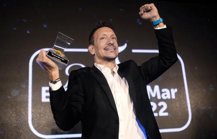 El actor con el premio mayor.