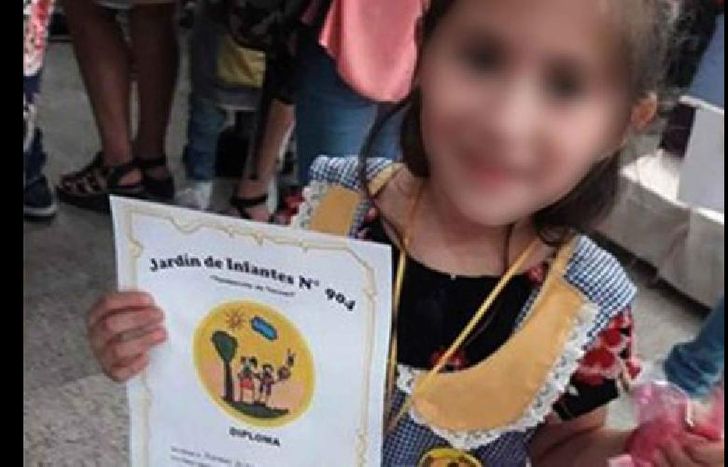 La menor estuvo internada con muerte cerebral y esta madrugada falleció.