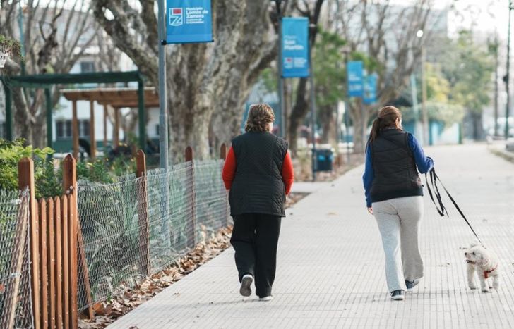A fines de junio se reinauguró la Plaza San Martín de Turdera.