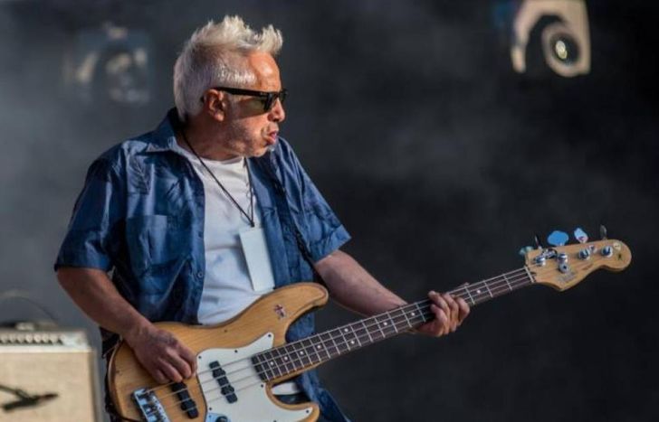 Micky Rodríguez, fundador de Los Piojos, en Lomas de Zamora.