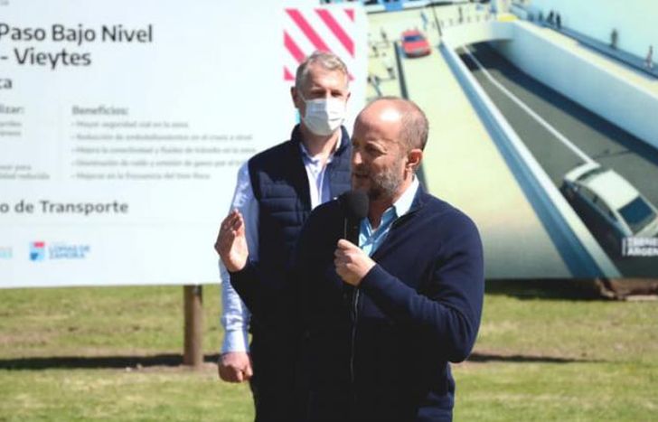 Martín anunció obras de transporte claves para Lomas.