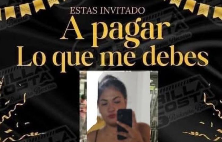 El vecino usó el ingenio para escrachar a la supuesta estafadora.