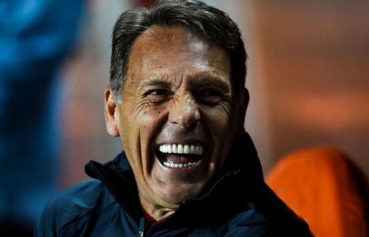 Miguel Angel Russo fue entrenador de Los Andes durante la temporada 2000-2001.