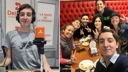 Facundo estudia y hace radio, pero ya piensa en el futuro: representar a Argentina en temas relacionados a la Antártida y Malvinas.
