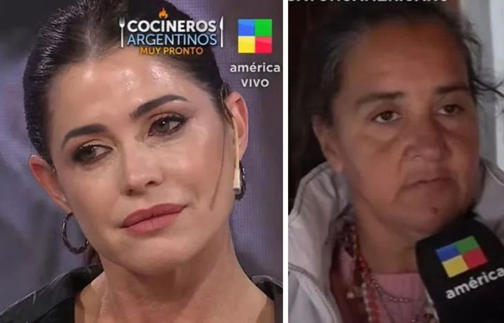 Pamela entrevistó a María.