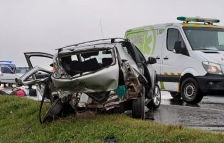 La vecina de Temperley murió en el acto tras el fuerte choque.