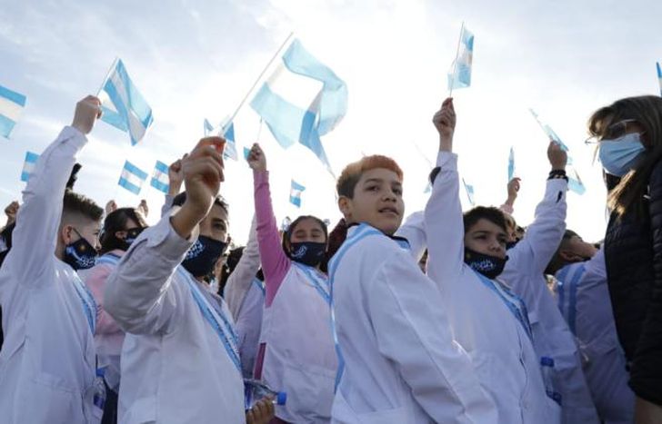 Un día inolvidable para todos los presentes que colmaron el Parque de Lomas.