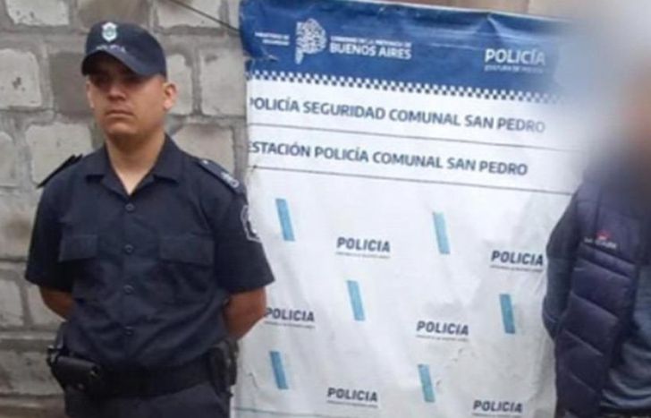 El joven fue detenido por la Policía en San Pedro.