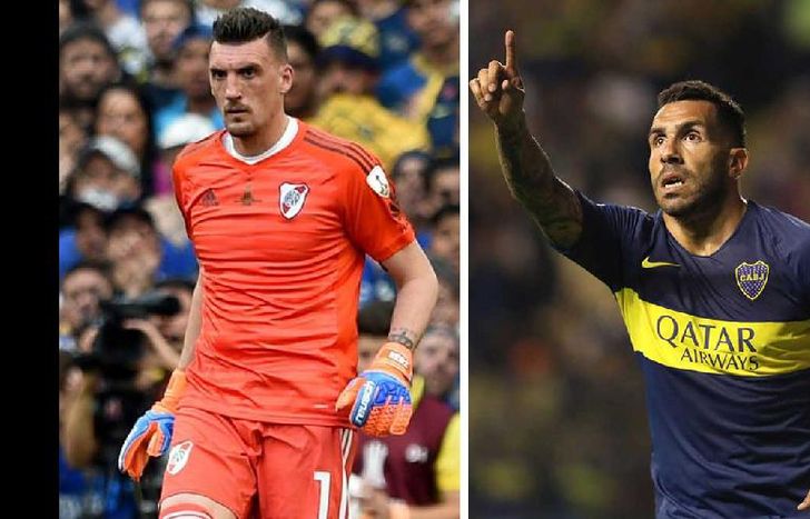 Armani y Tevez son dudas en River y Boca.