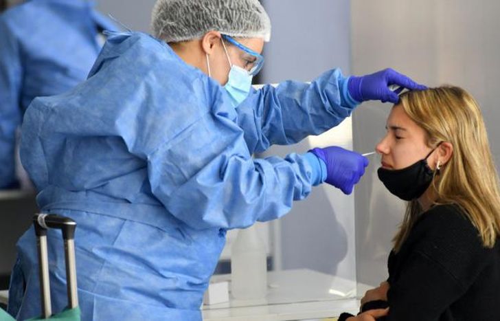 Se hicieron este lunes casi 37 mil testeos.